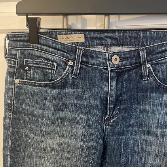 Adriano Goldschmied Stevie Ankle Slim Straight Leg, size 27Reg - Picture 2 of 5